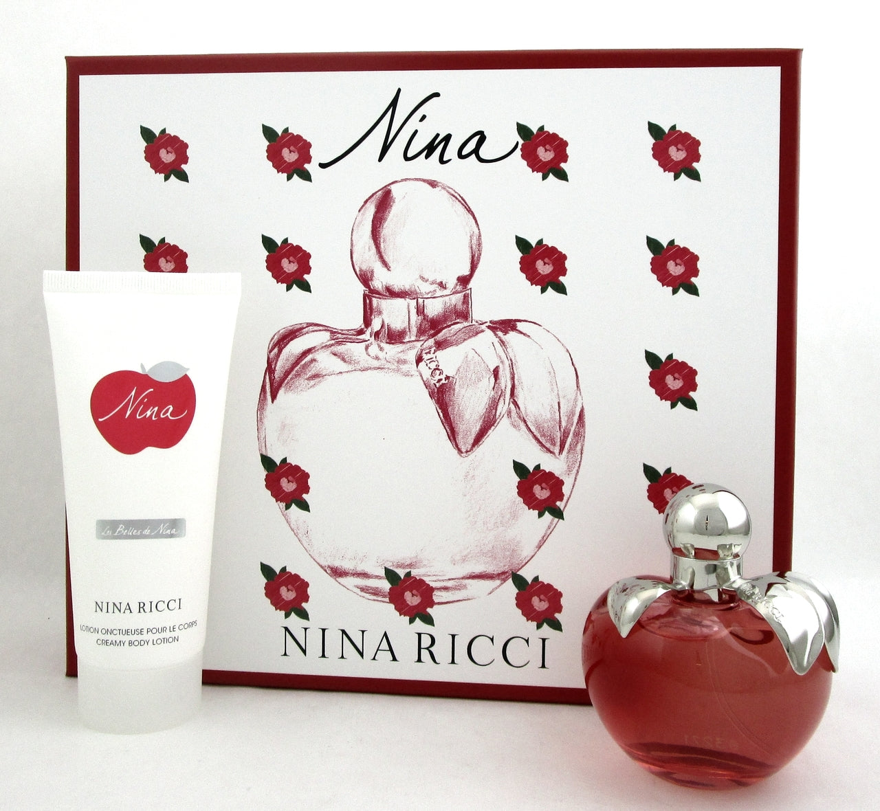 Nina by Nina Ricci 2.7 oz.EDT Spray + 3.4 oz.Creamy Body Lotion. Brand New Set 2017