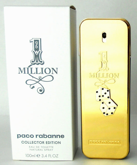Paco Rabanne 1 Million Monopoly Collector Edition 3.4 oz.EDT Spray Tester.