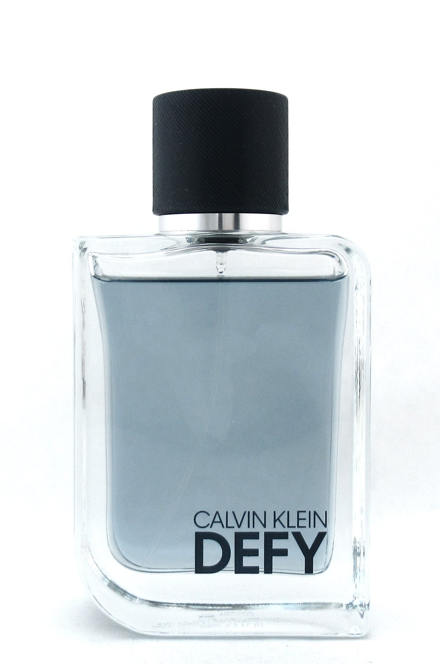Calvin Klein Defy Cologne for Men 3.3 oz./ 100 ml. EDT Spray Tester NO BOX Lower Fragrance Level