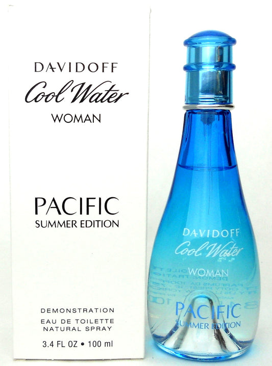 Davidoff Cool Water Pacific Summer Edition 3.4 oz. Eau De Toilette Spray for Women Tester