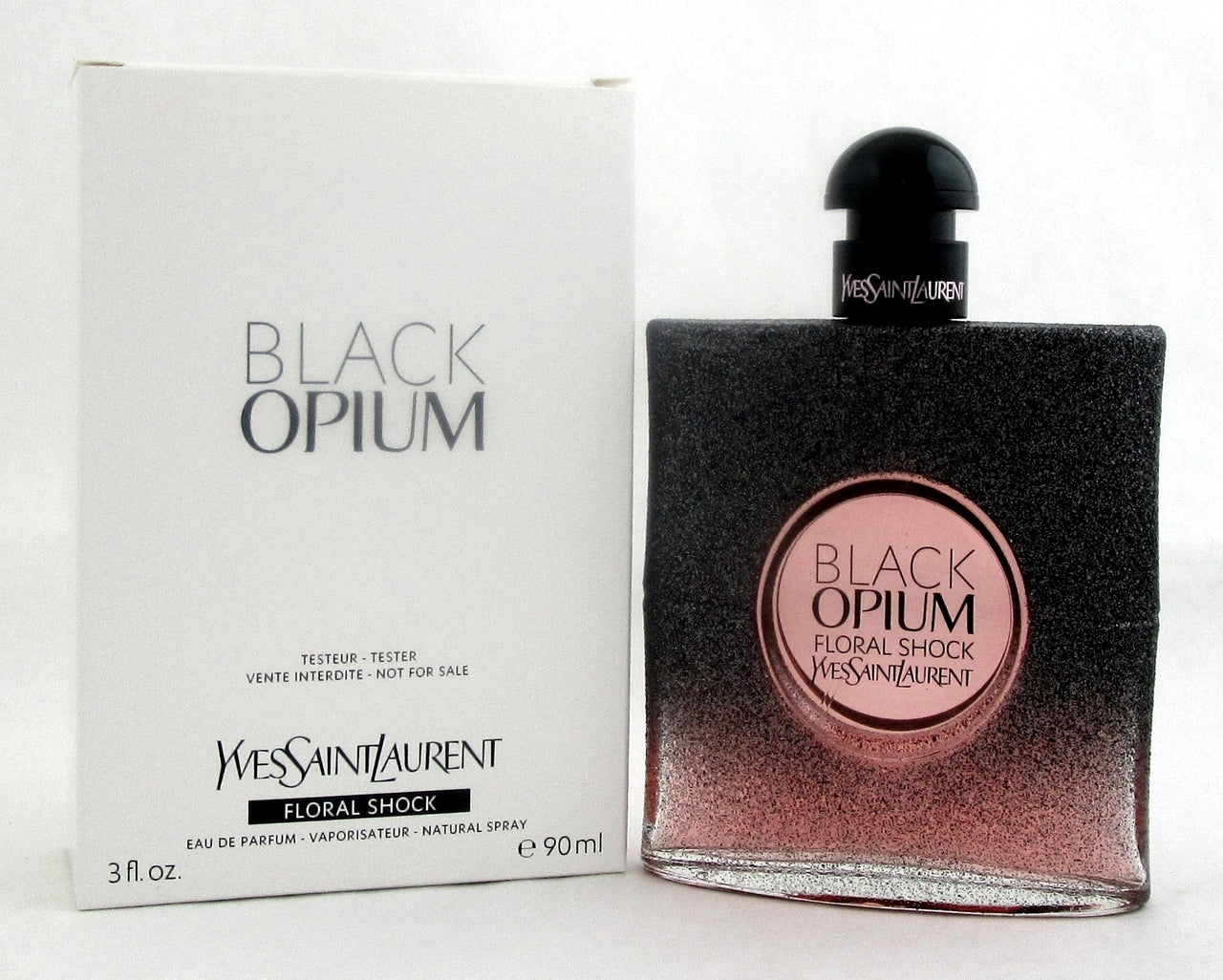 Black Opium Floral Shock by YSL 3.0 oz./90 ml. Eau de Parfum Spray Brand new Tester