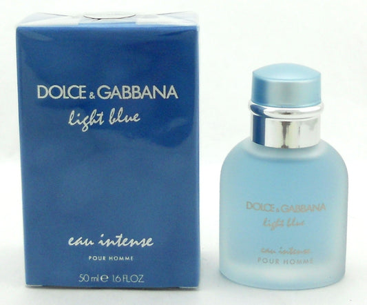 Light Blue Eau Intense by Dolce & Gabbana 1.6 oz. EDP Spray for Men. Brand new