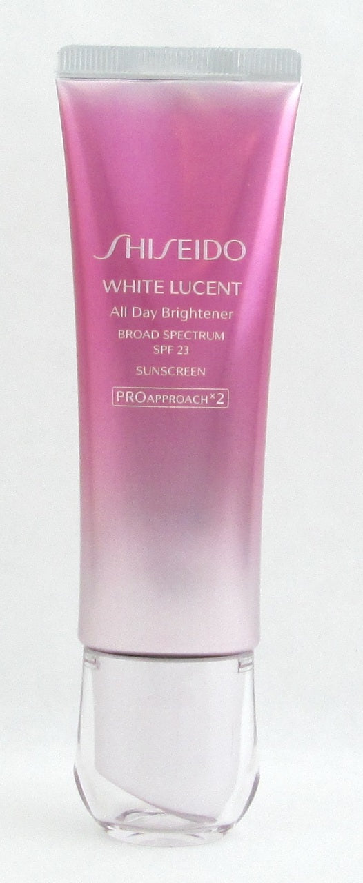 Shiseido White Lucent All Day Brightener Broad Spectrum SPF 23 Sunscreen 50 ml./ 1.8 oz. New In Box