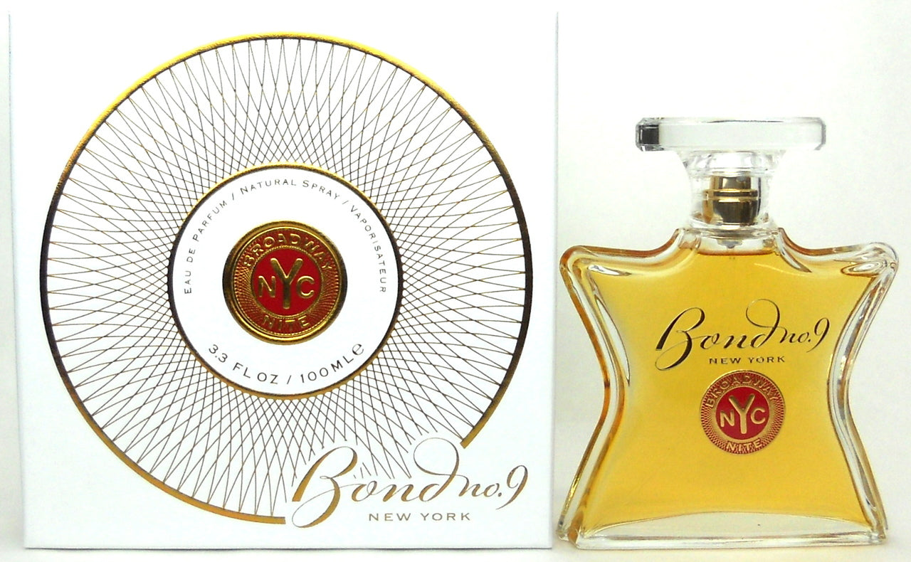 Broadway Nite Perfume by Bond No 9 Eau De Parfum Spray 3.3 oz. Brand New in Retail Box.