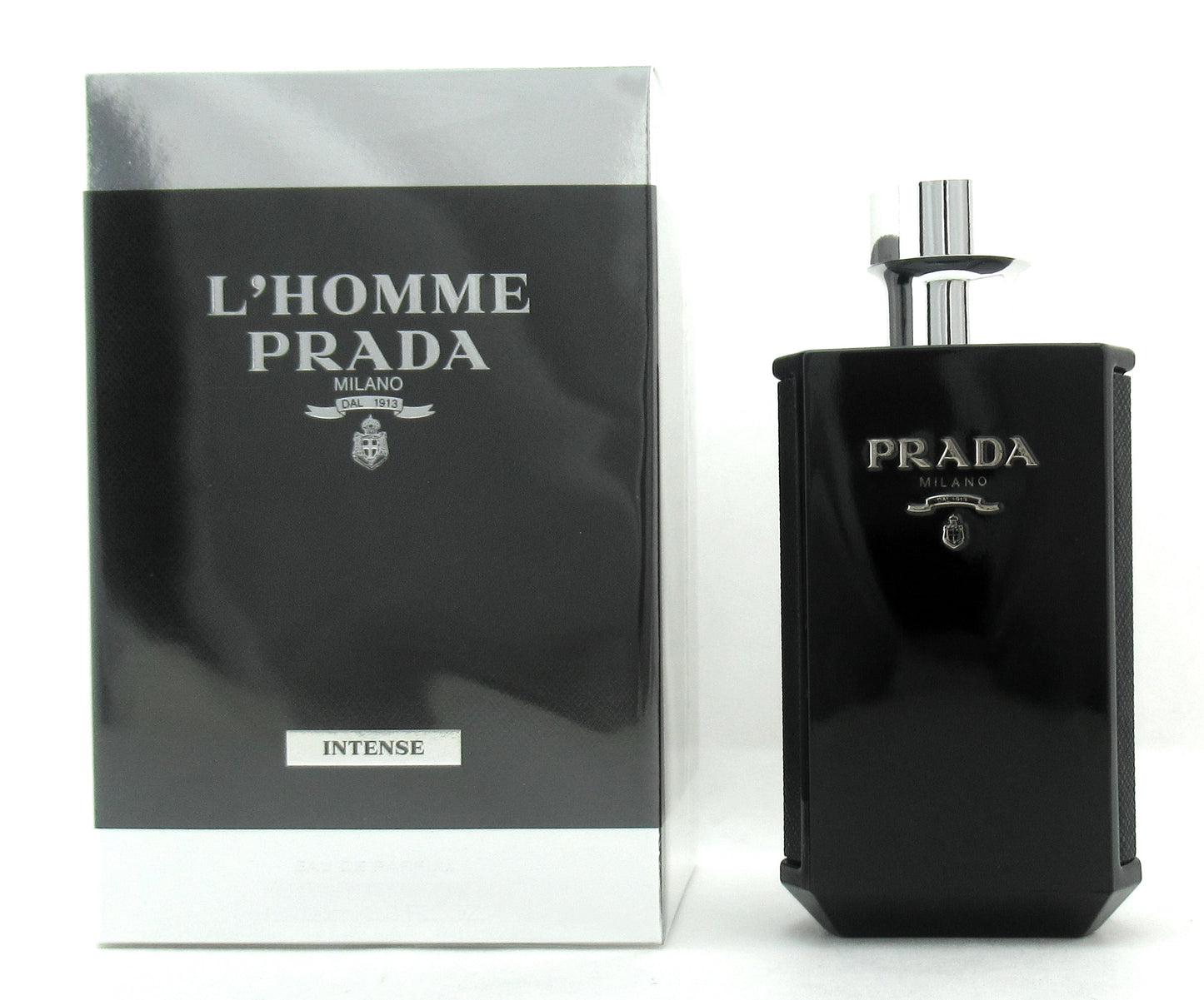 Prada L'Homme Intense 3.3 oz./ 100 ml. Eau De Parfum Spray for Men. New in Box