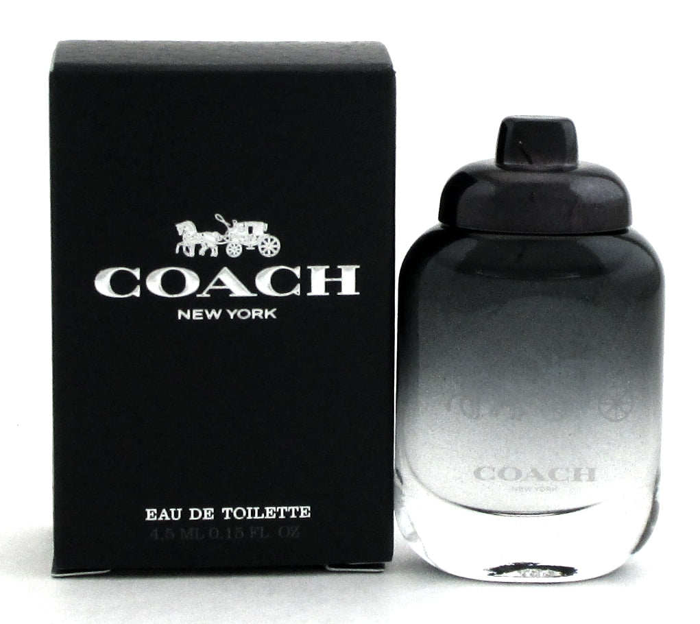 Coach Cologne Men 0.15oz./4.5ml. MINI Eau de Toilette Splash. New In Retail Box