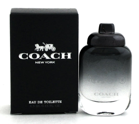 Coach Cologne Men 0.15oz./4.5ml. MINI Eau de Toilette Splash. New In Retail Box