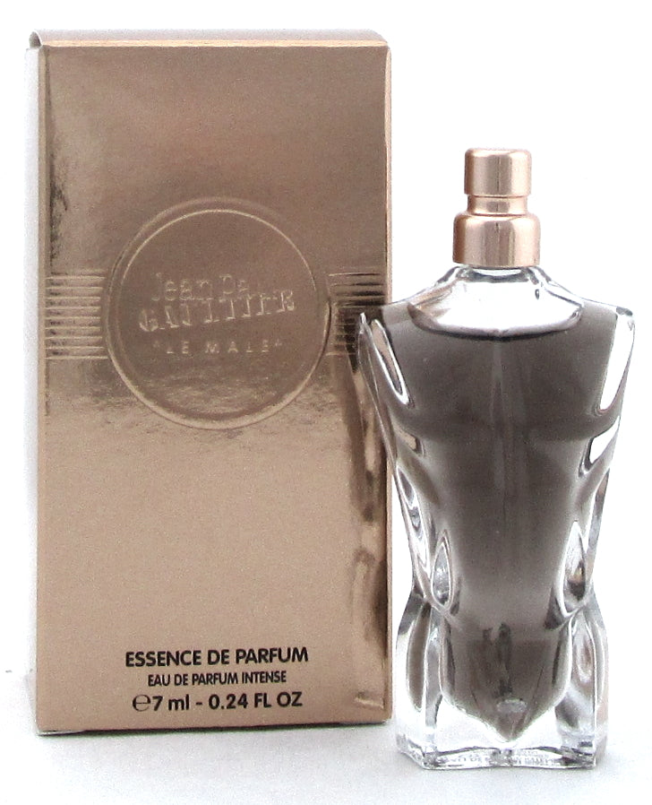 Jean Paul Gaultier Le Male 7 ml. MINI Essence de Parfum Splash for Men.
