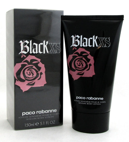 Black XS by Paco Rabanne for Women 5.1 oz./150 ml. Sensual Body Lotion. Brand New