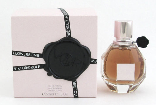 Flower Bomb by Viktor & Rolf 1.7 oz Eau De Parfum Spray for Women *No Cellophane