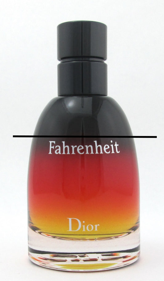 Christian Dior Fahrenheit Parfum Spray for Men 75 ml./ 2.5 oz. LOWFILL BOTTLE NO BOX