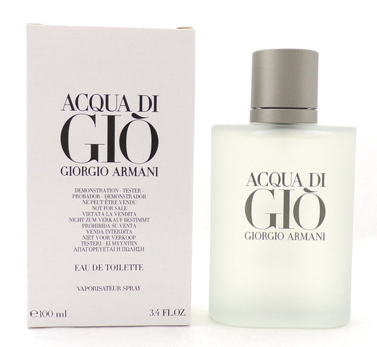 Acqua di Gio for Men by Giorgio Armani 3.4 oz Eau de Toilette Spray. New Tester