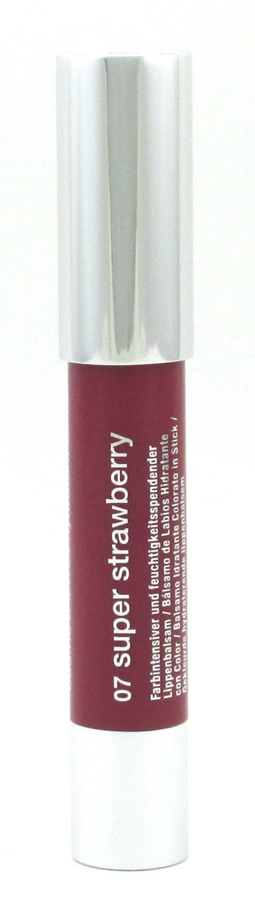 Clinique Chubby Stick Moisturizing Lip Colour Balm 07 Super Strawberry 3 gr. New NO BOX