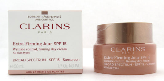 Clarins Extra Firming Jour SPF 15 Day Cream All Skin Types 50 ml./ 1.7 oz. New In Box