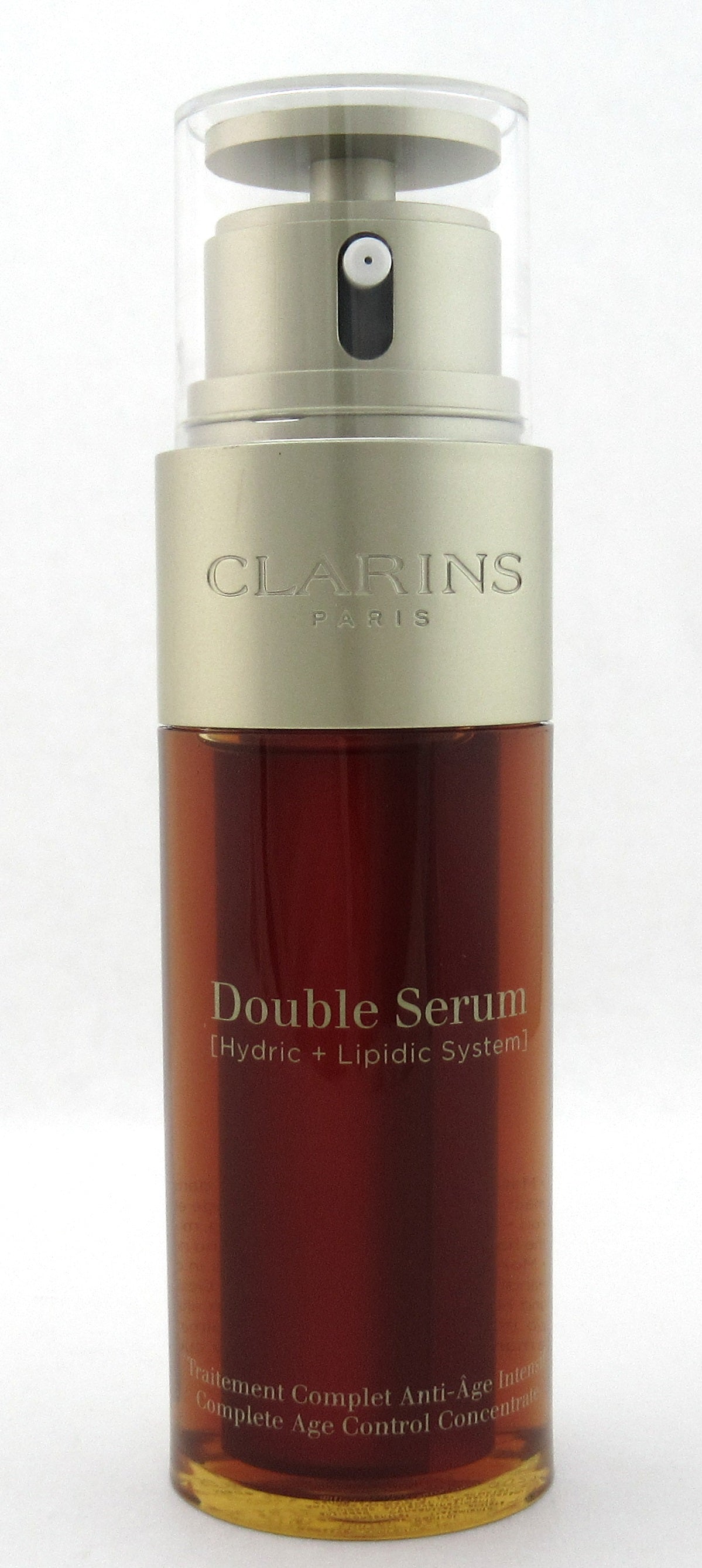 Clarins Double Serum Complete Age Control Concentrate 1.6 oz. New Formula NO BOX