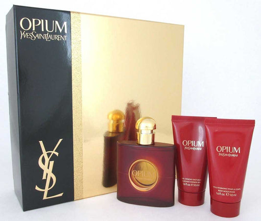 Opium by Yves Saint Laurent for Women 3 Piece Gift Set NIB