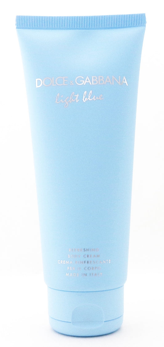 Dolce & Gabbana Light Blue 6.7 oz./ 200 ml. Refreshing Body Cream New NO BOX