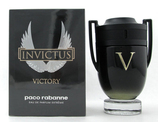 Invictus Victory by Paco Rabanne 3.4 oz EDP Extreme Spray for Men. New DAMAGED Box