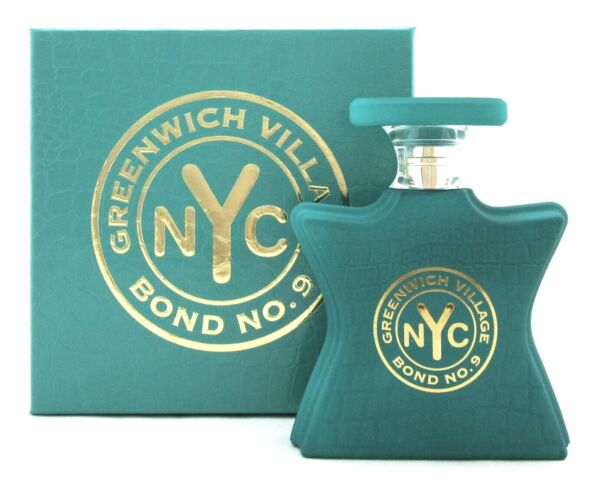 Bond No. 9 Greenwich Village 3.3 oz./100 ml. Eau de Parfum Spray Unisex. New Box