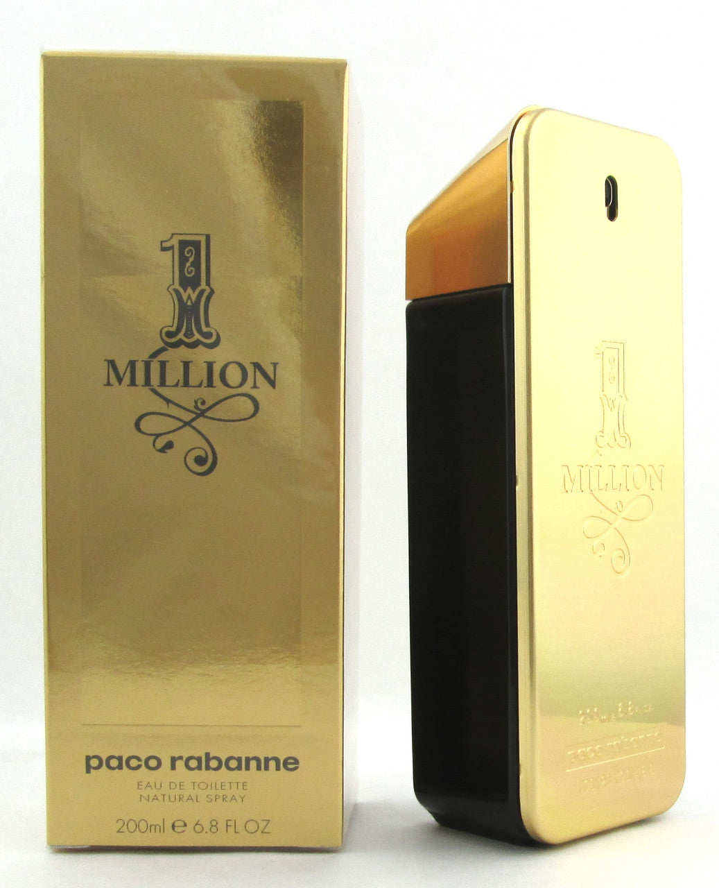 1 One Million Cologne by Paco Rabanne 6.8 oz. EDT Spray for Men. New Damaged Box