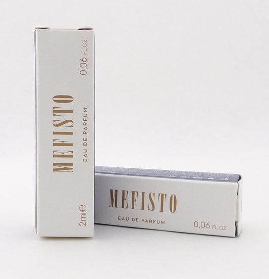 Casamorati MEFISTO by Xerjoff 0.06 oz. Eau de Parfum Sample Spray for Men. New Lot of 2 Vials