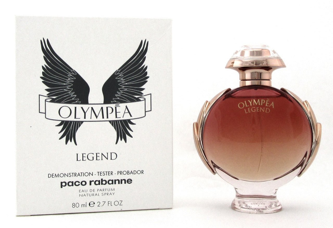 Olympea Legend by Paco Rabanne 2.7 oz./ 80 ml. Eau de Parfum Spray for Women. New Tester w/Cap