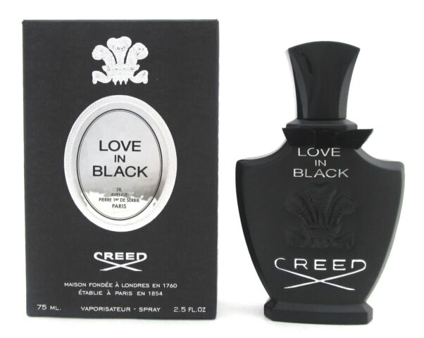 Creed Love In Black 2.5 oz. Eau de Parfum Spray for Women. New in Box No plastic.