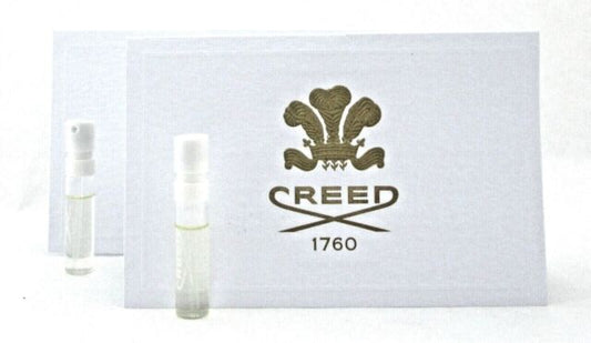 Creed Aventus for HER 2.5 ml. Eau de Parfum Spray Vial. New with Card. Lot of 2