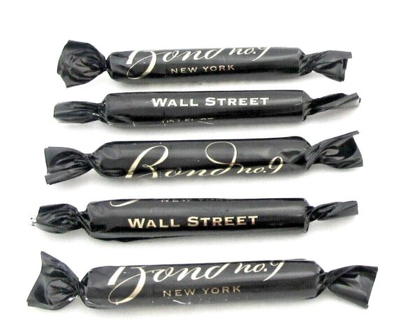 Bond No.9 Wall Street 1.7 ml Eau de Parfum Sample Spray Men Lot of 5 Vials. New