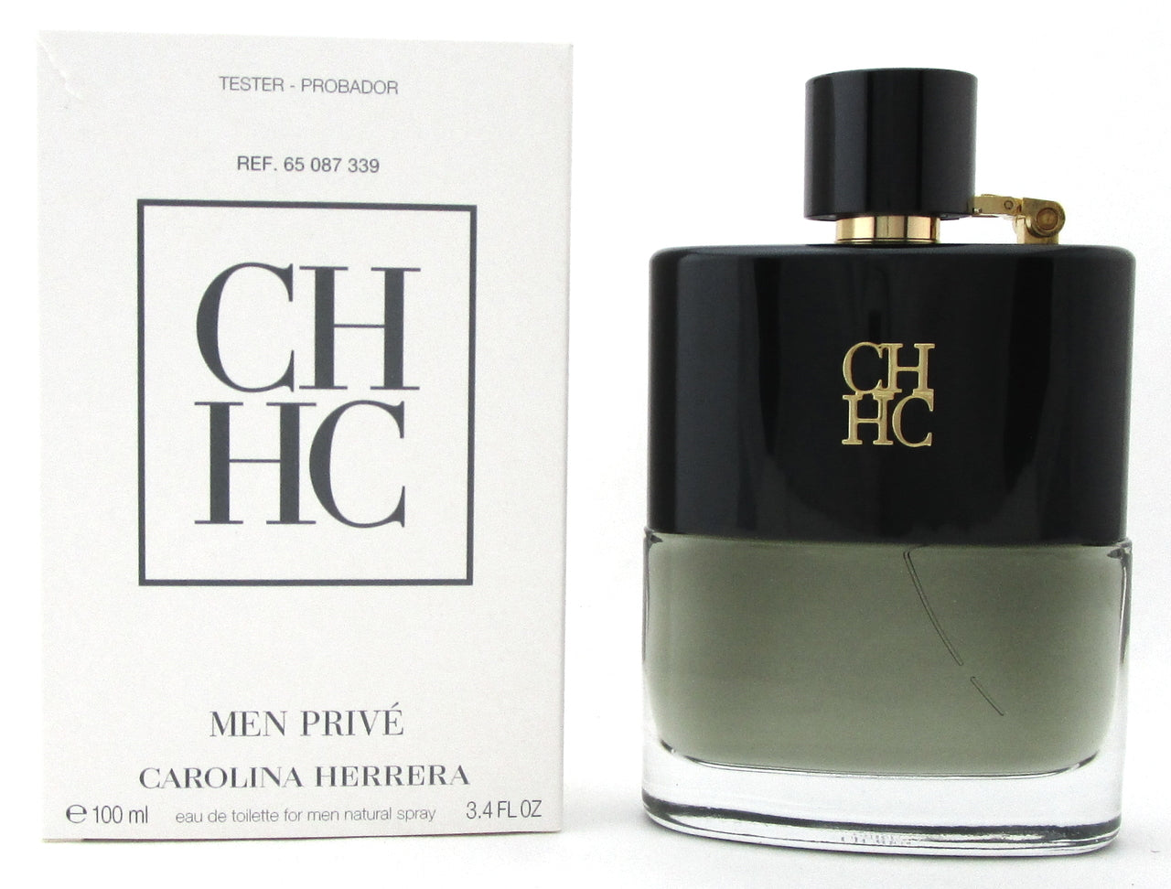 CH Men Prive by Carolina Herrera 3.4 oz. Eau De Toilette Spray for Men. New Tester