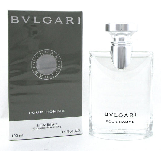 Bvlgari Pour Homme 3.4 oz./100 ml. Eau de Toilette Spray for Men. New Sealed Box