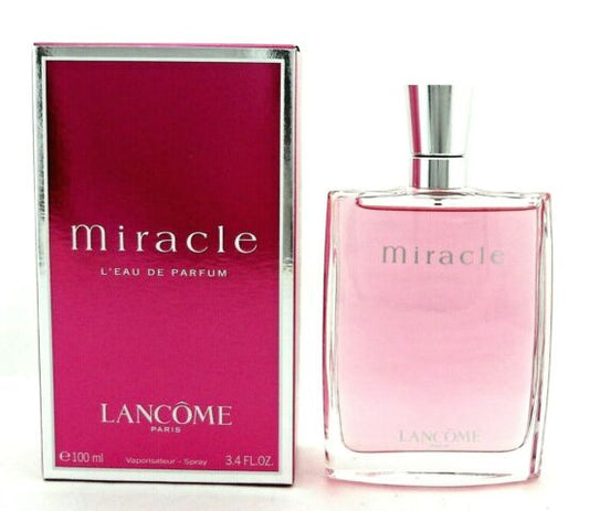 Miracle by Lancome 3.4 oz. L'eau de Parfum Spray for Women. New DAMAGED Box