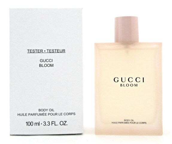 Gucci Bloom by Gucci 3.3 oz. Perfumed Body Oil Spray for Women. New Tester w/Cap