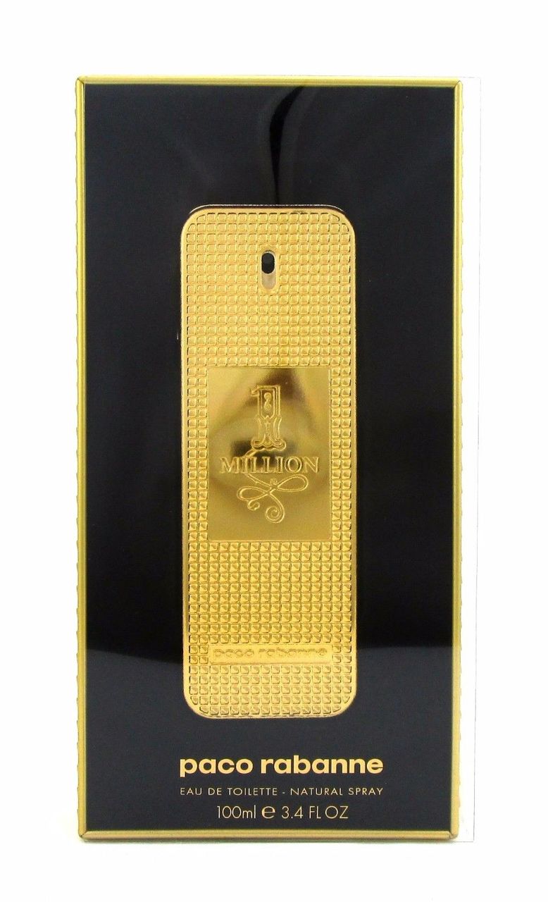 1 Million by Paco Rabanne Collector Edition EDT Spray 3.4 oz. Tin Box