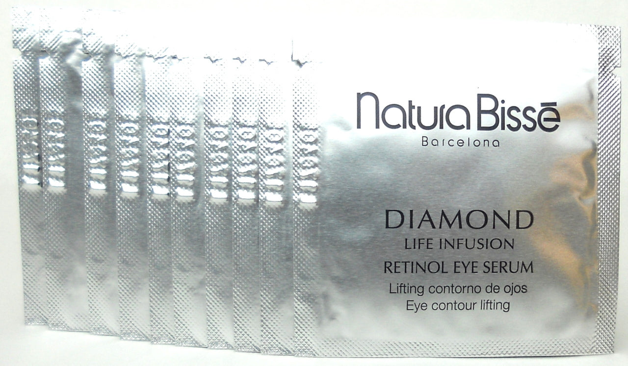 Natura Bisse Diamond Life Infusion Retinol Eye Serum 0.05oz/1.5ml. Lot of 10 pcs