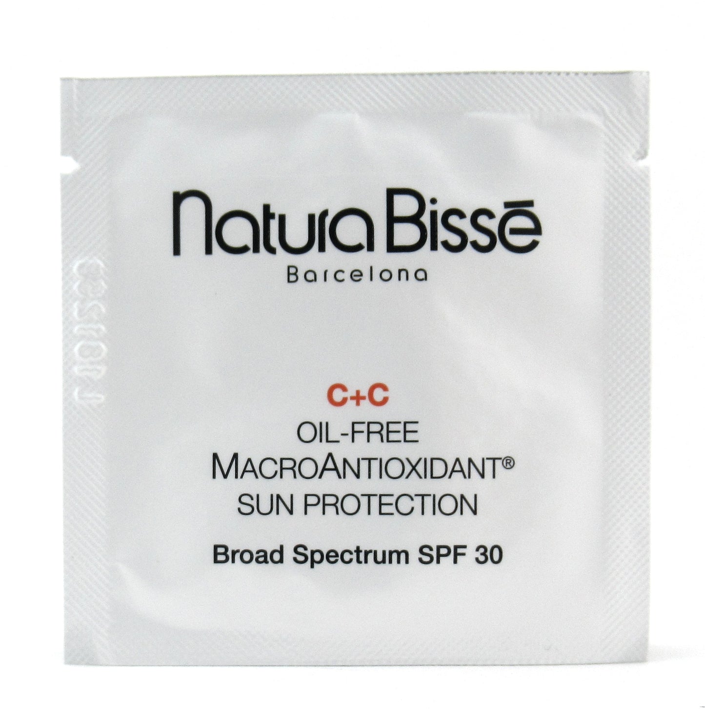 Natura Bisse C+C Macro Antioxidant Sun Protection SPF 30 Sample Size 2 ml. Each LOT of 10 New