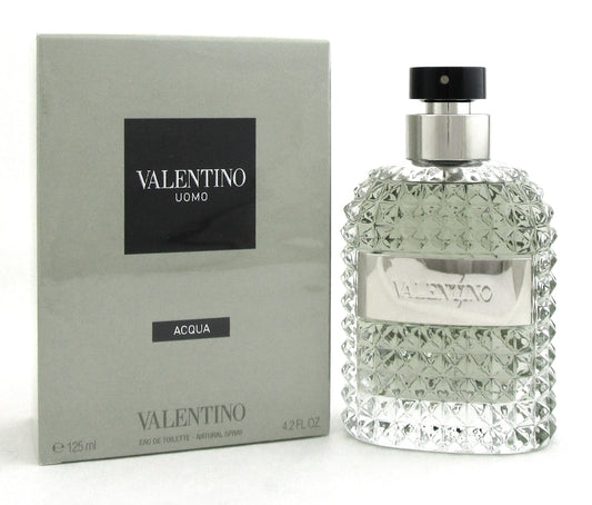Valentino Uomo ACQUA Cologne 4.2oz./125ml. EDT Spray for Men. Brand New. Sealed.