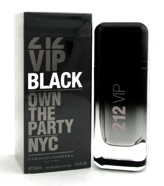 212 VIP BLACK Carolina Herrera 3.4oz EDP Spray Men.Brand New.Sealed Damaged Box