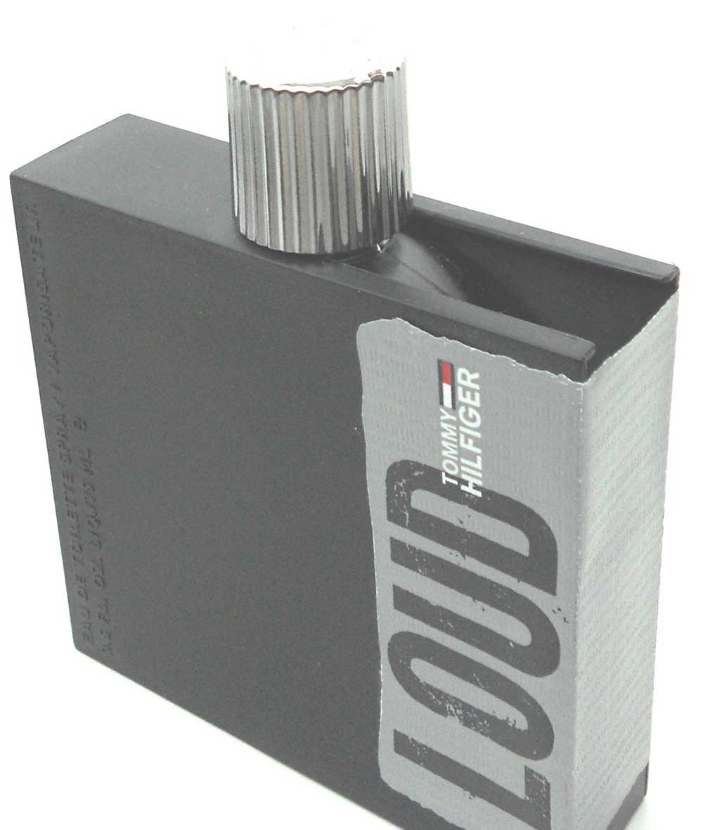 Loud by Tommy Hilfiger for Him Eau De Toilette Spray 2.5 oz.Damaged