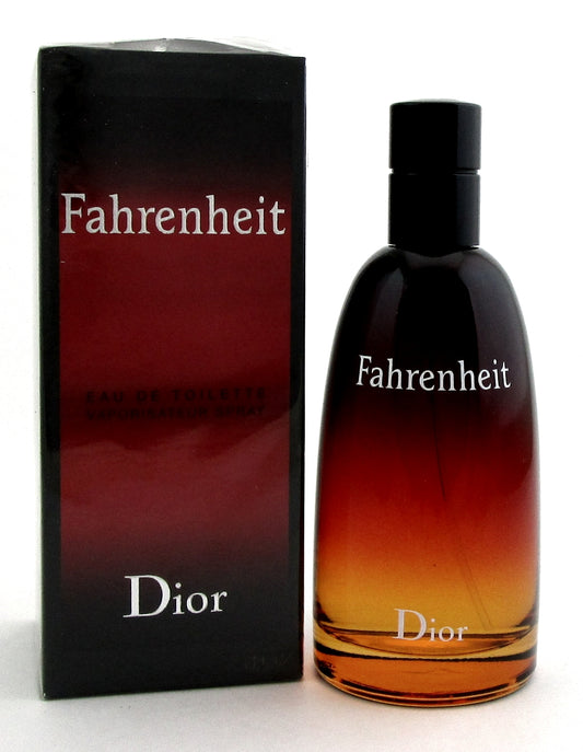 Fahrenheit Cologne by Christian Dior 3.4oz EDT Spray for Men. New in DAMAGED Box