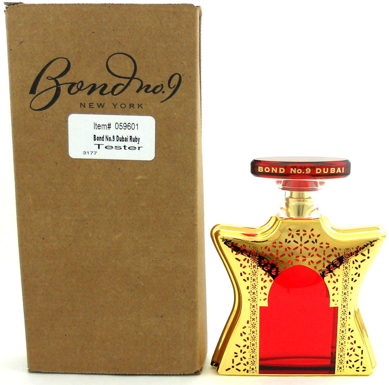 Bond No. 9 Dubai Ruby 3.3 oz. Parfum Spray Unisex. New Tester with Cap