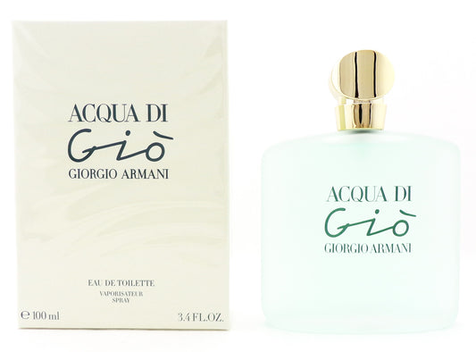 Acqua Di Gio by Giorgio Armani 3.4 oz. Eau de Toilette Spray for Women. New Sealed Box
