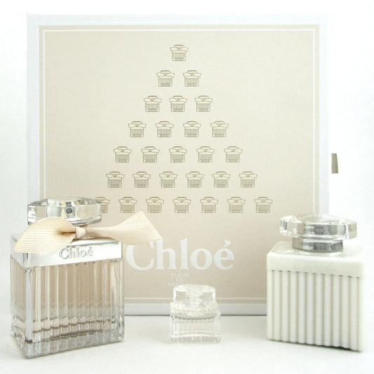 Chloe Fleur De Parfum by Chloe Gift Set:EDP 2.5oz.&5ml.+ B/Lotion 3.4oz. NEW SET