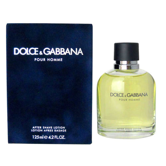 Dolce & Gabbana Pour Homme  After Shave Lotion Splash for Men 4.2 oz.