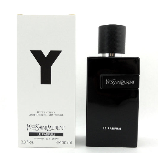 Y by Yves Saint Laurent LE PARFUM Spray for Men 3.3 oz. Tester with Cap