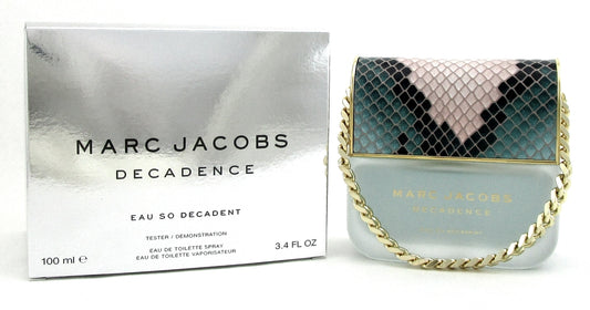 Marc Jacobs Decadence Eau So Decadent 3.4oz. EDT Spray Women.NEW Tester with Cap