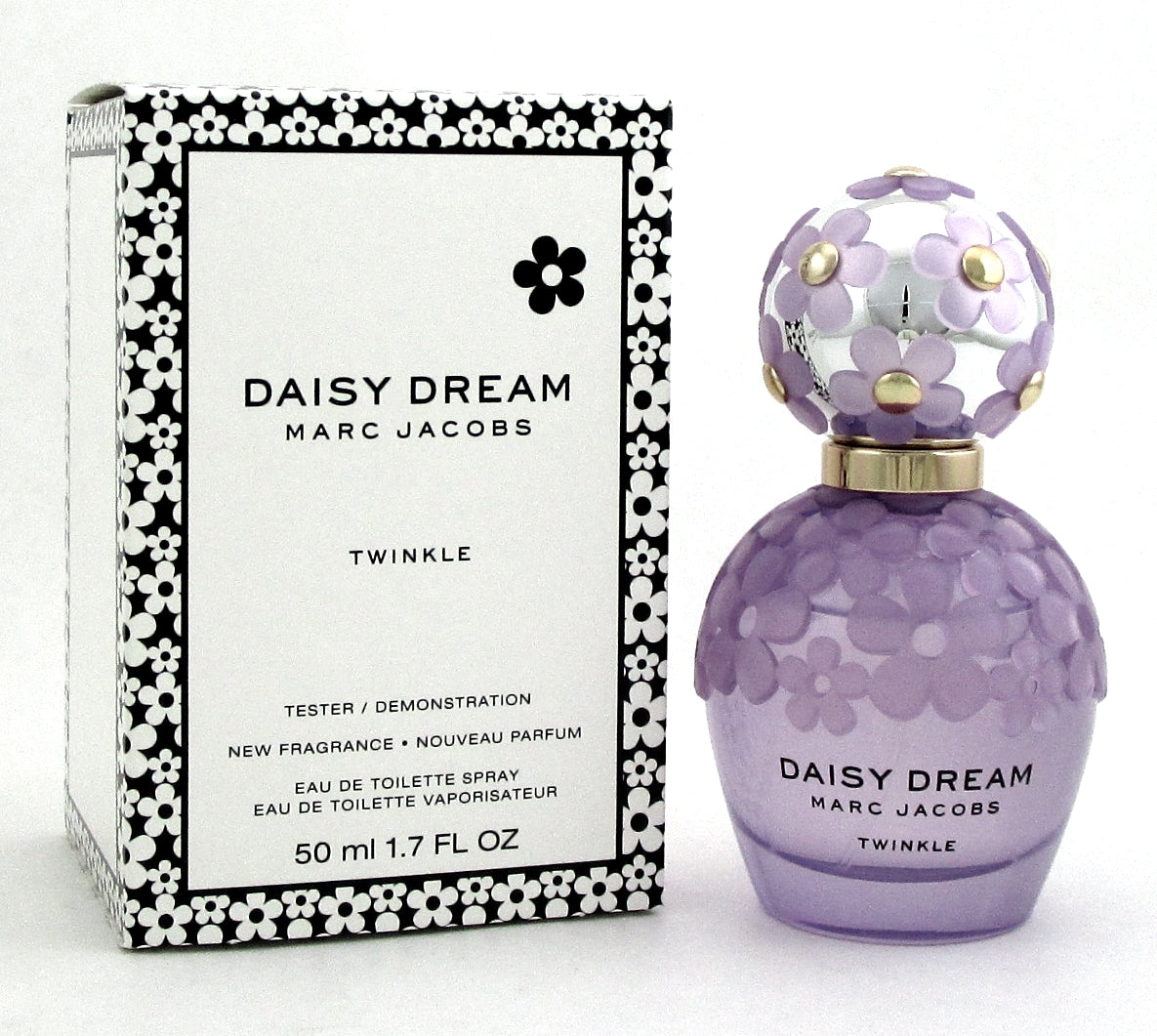 Marc Jacobs Daisy Dream Twinkle 1.7 oz. EDT Spray Women. NEW Tester with Cap.