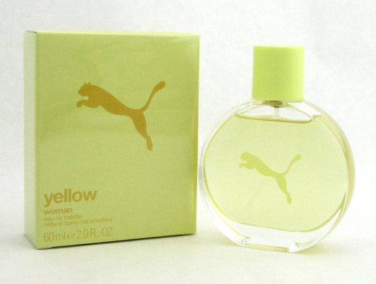 Puma Yellow by Puma 2.0 oz./ 60 ml. Eau de Toilette Spray for Women. NEW Box.
