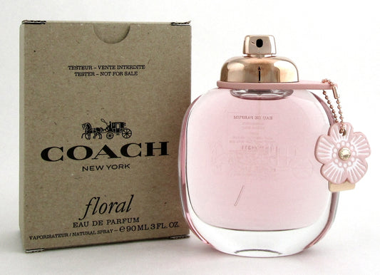 Coach New York FLORAL by Coach for Women 3.0 oz./ 90 ml. EDP Spray. NEW Tester.