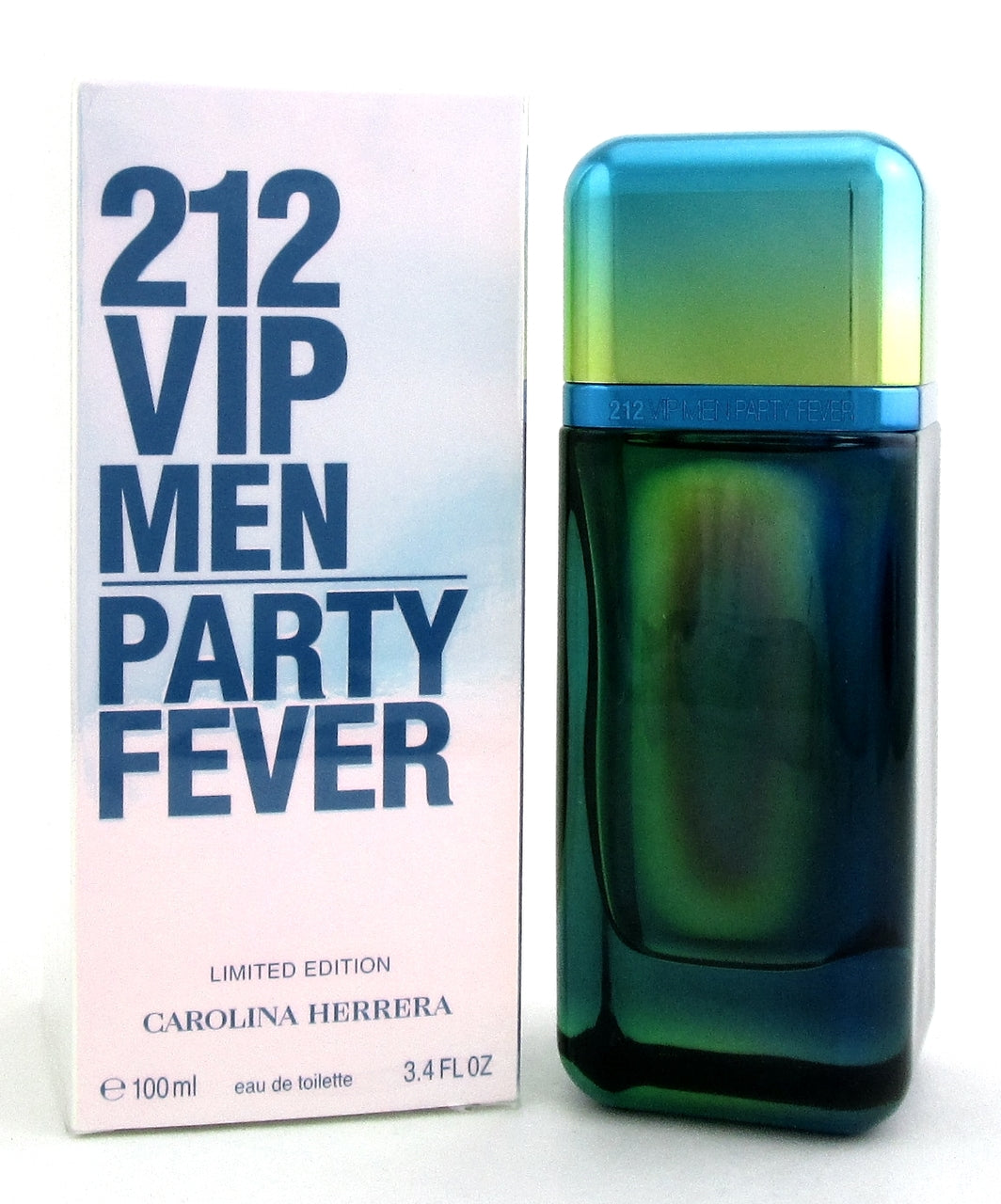 212 VIP Party Fever Limited Edition by Carolina Herrera EDT Spray 3.4 oz. for Men. New in Sealed Box.